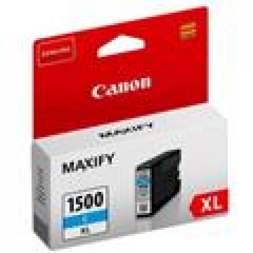PGI-1500XL C Original Tintenpatrone ca. 780 S. cyan für Canon Maxify MB2050 MB2150 MB2350 MB2750