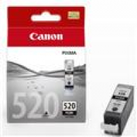 Canon PGI-520BK Original black Canon Pixma iP3600 iP4600 iP4700 MP540 MP550 MP620 MP630 MP980 MX870